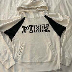 VS Pink white/black hoodie